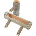 thumbnail image 3 of Adorno de pecera de fuente de agua de bambú - Juego de adornos de fuente de bambú para ciclismo, 3 of 4