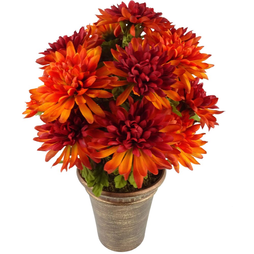 Chrysanthemum Pot Fall Harvest Halloween Decoration