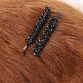 thumbnail image 2 of MasteelfCA 1 Set 2 Pairs Beautiful Rhinestone Hairpins Fashion Metal Bobby Hairpins, 2 of 8