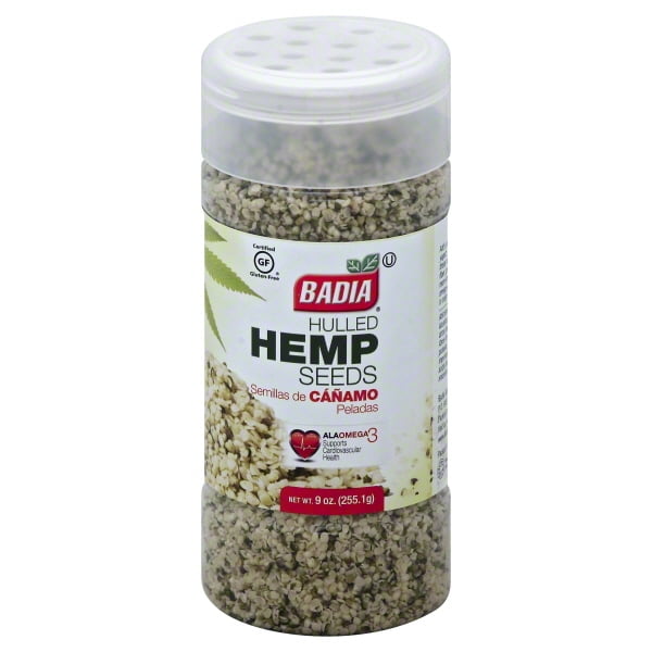 Badia - Hulled Hemp Seeds - 9 oz