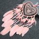 thumbnail image 4 of Decoración de pared BRILLAR Corazón Hueco Atrapasueños de Rosas Oso de Fresa 1 pieza, 4 of 5