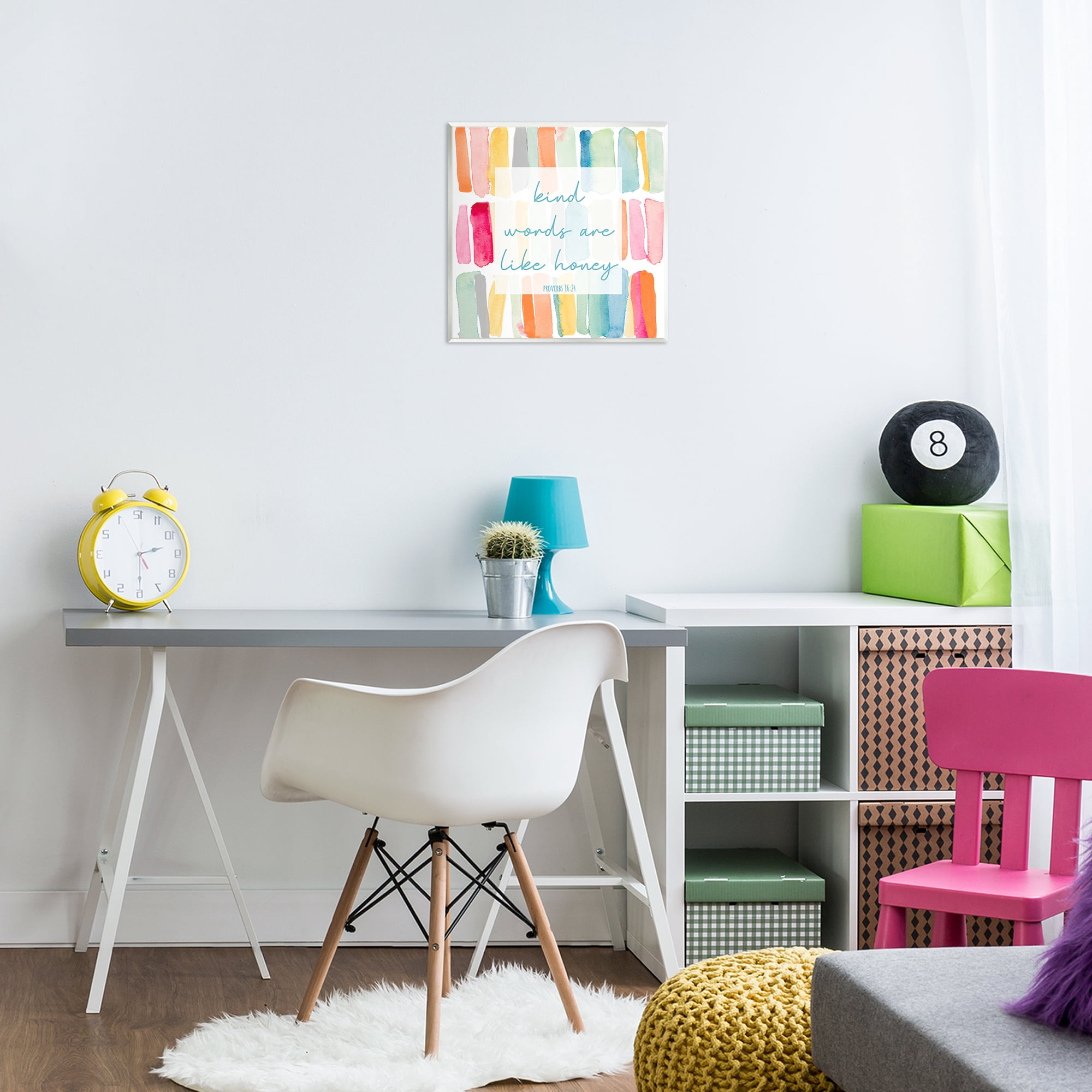 Stupell Industries Kind Words Are Like Honey Wall Plaque Art, design by Lanie Loreth