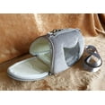 thumbnail image 3 of Pet Animals Bag, Small Hamster Out Carry Bag with Shoulder Strap Breathable Portable Travel Handbags (Grey), 3 of 3