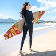 thumbnail image 4 of Nookwell Wetsuit for Womens in Cold Water, Front Zip Long Sleeve Wetsuit Skin Protection Diving Suit for Aerobics Diving Surfing Swimming, 4 of 7