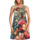 thumbnail image 1 of Disketp Butterflies In Blooming Garden para Vestido sin Mangas para Mujeres, Vestidos de Verano para Mujeres, Casual y Holgado para la Playa, 1 of 7