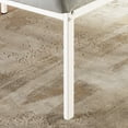 thumbnail image 6 of Mellow 18" Metal Platform Bed Frame with Heavy Duty Steel Slats, White, King, 6 of 11