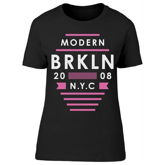 Banner: Modern Brkln 2008 T-Shirt Women -Image by Shutterstock, Female Medium