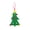 Type C, variant on Farfi Christmas Tree Pendant Ornament with Lanyard, Felt Fabric Holiday Xmas Tree Hanging Decoration