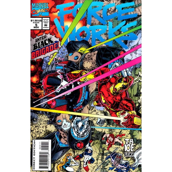 Force Works #5 VF ; Marvel Comic Book