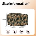 thumbnail image 5 of Fotbe Camouflage Rabbit for Four Slice Toaster Cover, Fingerprint Protector, Super Soft Appliance Cover And Dust Cover,Bread Dust Cover & Fingerprint Protection, 5 of 7