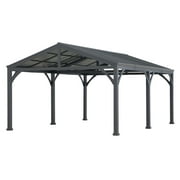 AutoCove 20 ft. x 14 ft. Newville Carport with Polycarbonate Top