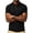 178#Black, variant on Mens Polo Shirts Buttons Short Sleeve Basic Business Shirts Breathable Soft Casual Performance Classic Fit Shirts Light Purple 2XL
