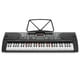 thumbnail image 2 of Hamzer Piano con teclado de 61 teclas con teclas iluminadas, parlantes incorporados, soporte, banco y etiquetas para teclas - Juego de teclado musical electrónico portátil para principiantes, 2 of 5