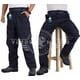 thumbnail image 2 of Pantalón Táctico Gabardina Azul Comando Otan Bolsas De Cargo Scout Policía Uniforme Seguridad Privada Municipal Reforzad, 2 of 8