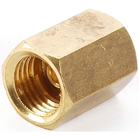 JEGS Brass Union Fitting 3/8 in.-24 Inverted Flare Female