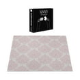 thumbnail image 4 of Ambesonne Damask Jigsaw Puzzle, Pink Victorian Pattern, Heirloom-Quality Fun Activity for Family Durable Cardboard, 1000 pcs, White Pink, 4 of 6
