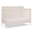 thumbnail image 3 of Delta Children Lola 6-in-1 Convertible Crib - Converts from Baby Crib to Toddler Bed, Daybed, Sofa Bed and Full-Size Bed With and Without Footboard, Fits Standard Full-Size Crib Mattress, Soft Beige, 3 of 17