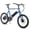 Blue, variant on JOYSTAR Starmoto 20" Electric Bike with 250W Brushless Motor, 12-15 Miles Range 15.5MPH, Electric Bicycle with Removable Battery, Gray