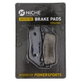 thumbnail image 2 of Niche Organic Brake Pad Set for Suzuki Burgman 400 Motorcycle MK1002757, 2 of 9
