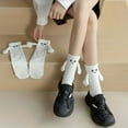 thumbnail image 5 of 1/2/3 Pairs Unisex Adorable Holding Hands Magnetic Crew Socks, Comfy Breathable Casual Thermal Socks, Winter & Autumn, 5 of 19
