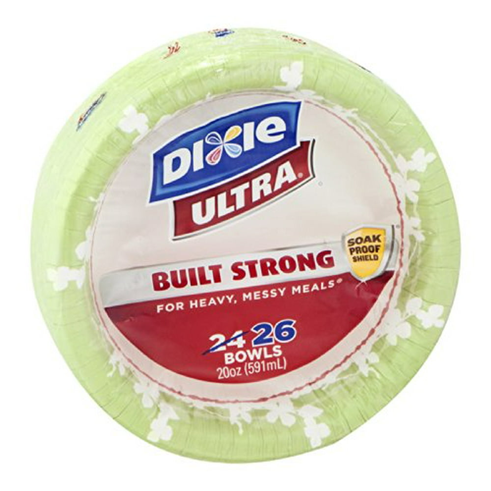 Dixie Ultra Disposable Bowls, 26 Count