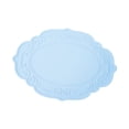 thumbnail image 3 of Mantel individual de mesa, tapete de aislamiento térmico, tapete de silicona lavable resistente a las manchas, almohadilla de aislamiento de café para Azul, 3 of 8
