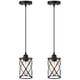thumbnail image 1 of Luces colgantes Osimir Kitchen Island, cristal negro, paquete de 2 unidades, CH9176-1, 1 of 8