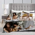 thumbnail image 4 of Personalised Blanket Custom Blanket with Photos Text.Custom Blanket with 1-9 Photo Collages.Flannel Blankets for Family Birthday Wedding Gift Fits Couch Sofa Bedroom Living Room-80cmX120cm, 4 of 5