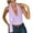 Purple, variant on HUITKMM Shirt Women Women's Sleeveless Low Cut Backless Hollow Out Strap T Shirt Casual Summer Tops Fashion Streetwear Basic Tee