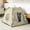 C, variant on Cat Bed Tents Dog House Indoor Outdoor, Lace Mesh Breathable Windows Door Curtains Removable Portable Nest, Portable Breathable Indoor Outdoor Cat Dog Bed, Mosquito-Proof and Breathable