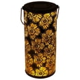 thumbnail image 3 of Lámpara De Proyector De Flores Huecas, Farol Decorativo Para Jardín, Lámpara Led Colgante Impermeable Con Energía Solar Para Balcón, Terraza, Jardín, Patio Kearding HA020165-00, 3 of 6