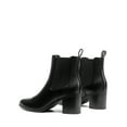 thumbnail image 4 of DREAM PAIRS Women's Retro Elastic Chelsea Ankle Boots Fashion Low Chunky Block Heel Pointed Toe Fall Heeled Booties Shoes, 4 of 5