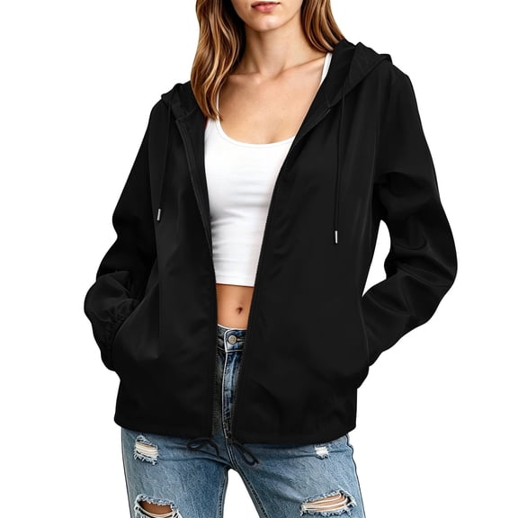 Womens Waterproof Rain Jackets Lightweight Rain Jacket Water Proof Breathable Thin Bicycle Raincoat Travel Cycling Jacket Outdoor Jacket Windbreaker With Hood