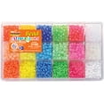 thumbnail image 3 of (3 pack) The Beadery Faceted, Neon & Glow Plastic Bead Box, 2100 Beads, 3 of 3