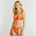 thumbnail image 4 of Journelle Women's Allegra Balconette Bra in Orange, 4 of 4