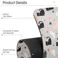 thumbnail image 4 of Yayeee Faucet Mat for Kitchen Sink 30" Diatomite Long Splash Guard Pad, Gray Cartoon Pattern, 2 Pack, 4 of 7