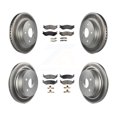 thumbnail image 1 of Transit Auto Front Rear Coated Disc Brake Rotors and Semi-Metallic Pads Kit for Car Dodge Ram 1500 Durango KGF-100707, 1 of 11