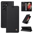 thumbnail image 5 of Funda para Samsung Galaxy S21 Ultra Estuche de Cuero PU Tipo Cartera con Ranuras para Tarjetas y Cierre Magnético, 5 of 5