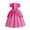 Only Dress, variant on Aximioll Little Girls Fairy Tale Princess Dress, Halloween Party Elegant Princess Dress up Clothes with Accessories, Toddler Princess Cosplay Outfits for Girls Age 2 - 12 Years, Pink/100