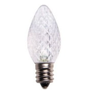 One LED Bulb C7 E12 Candelabra Christmas Light Replacement Bulb
