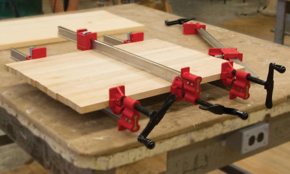 Bessey Bar Clamp,48" Opening,2" Throat Depth IBEAM48
