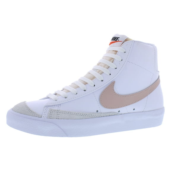 Nike Blazer Mid 77 Womens Shoes Size 10, Color: White/Pink Oxford/Black/Summit/White