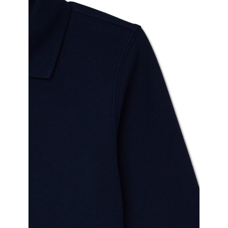Wonder Nation Boys Long Sleeve Polo Shirt photo 3