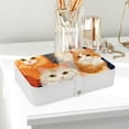 thumbnail image 6 of Cat Portable PU Leather Organizer Box with Removable Compartment for Jewelry Display and Storage - Jewelry Boxes Included, 6 of 6