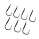 thumbnail image 4 of Set de Ganchos de Pesca de material acero Inoxidable Gran Tamaño Sin Púa Pesquería Pesca de Estanque Fortalecer Size15 7pcs, 4 of 7