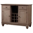 thumbnail image 3 of Joanna Sideboard Buffet Server Cabinet, Brown Wood, Transitional, 3 of 6