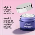 thumbnail image 4 of Olay Smoothing Eyes Retinol 24 Night Eye Cream, Fragrance-Free, 0.5 oz, 4 of 12