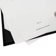 thumbnail image 5 of GraduaciónMall 8.5"x11"" suave acolchado diploma cubierta certificado titular negro 1 paquete, 5 of 5