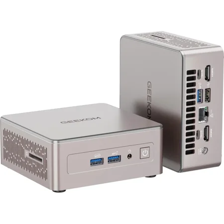 GEEKOM Desktop PC A5 Mini PC AMD Ryzen 7 5825U 16GB DDR4 512GB SSD AMD Radeon Graphics Windows 11 Pro