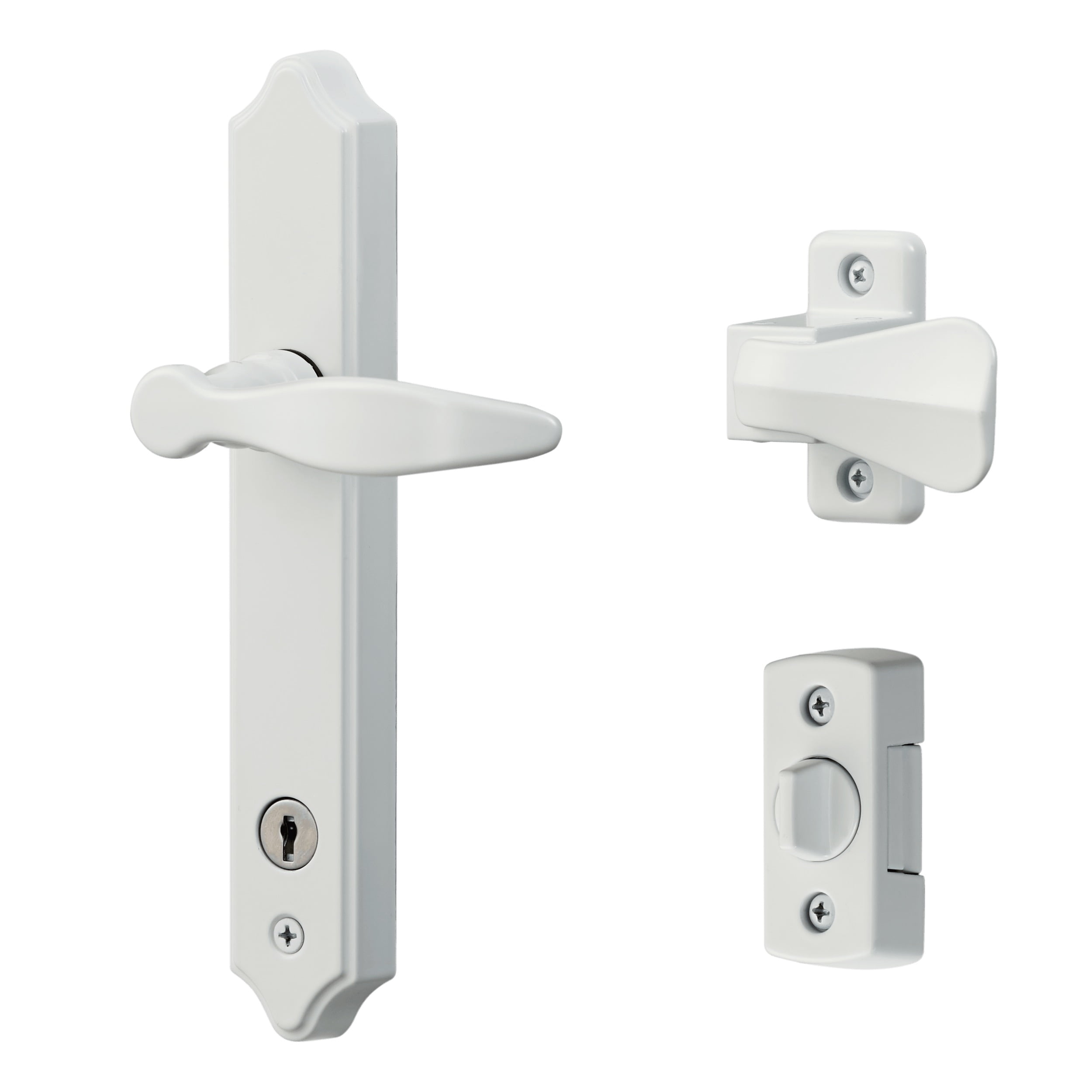 Ideal Deluxe Storm Door Handle Set with Deadbolt